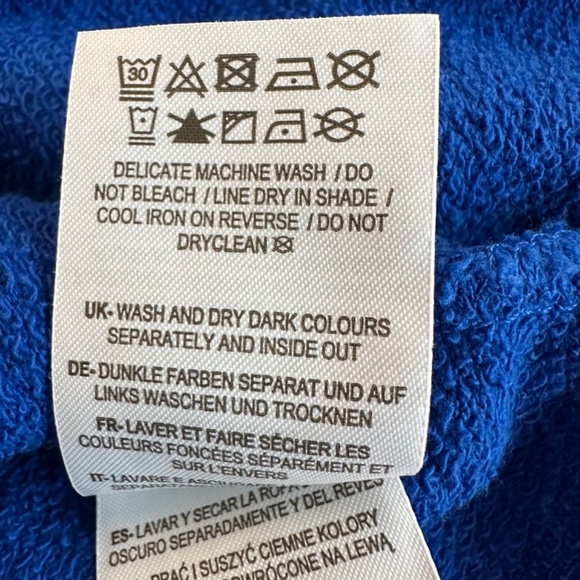 Boden Sweatshirt Mini Dress Womens Size 16/18R Long Sleeves Crew Neck TINY FLAW - Picture 13 of 16